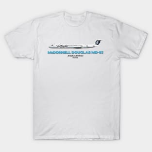 McDonnell Douglas MD-83 - Alaska Airlines T-Shirt